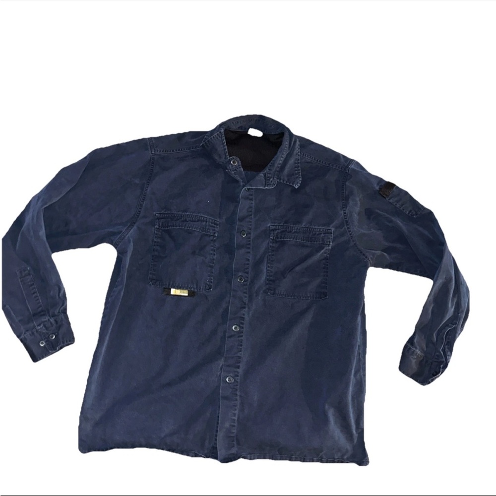 Vintage Levi’s Shirt Mens XL Levi Strauss L2 Button Up Y2k Blue